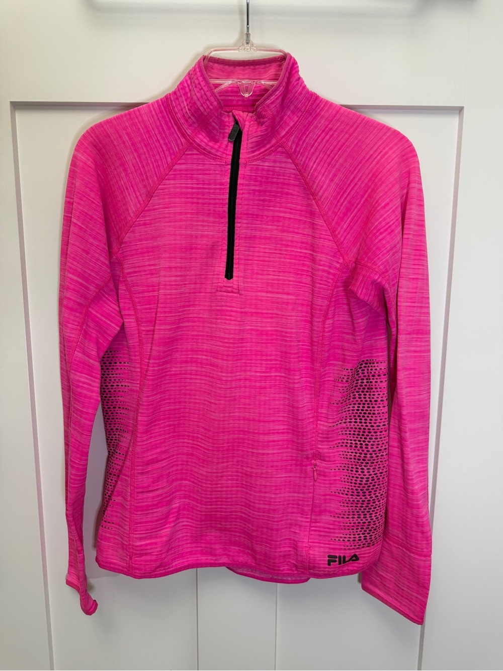 FILA Hot Pink 1/4 Zip